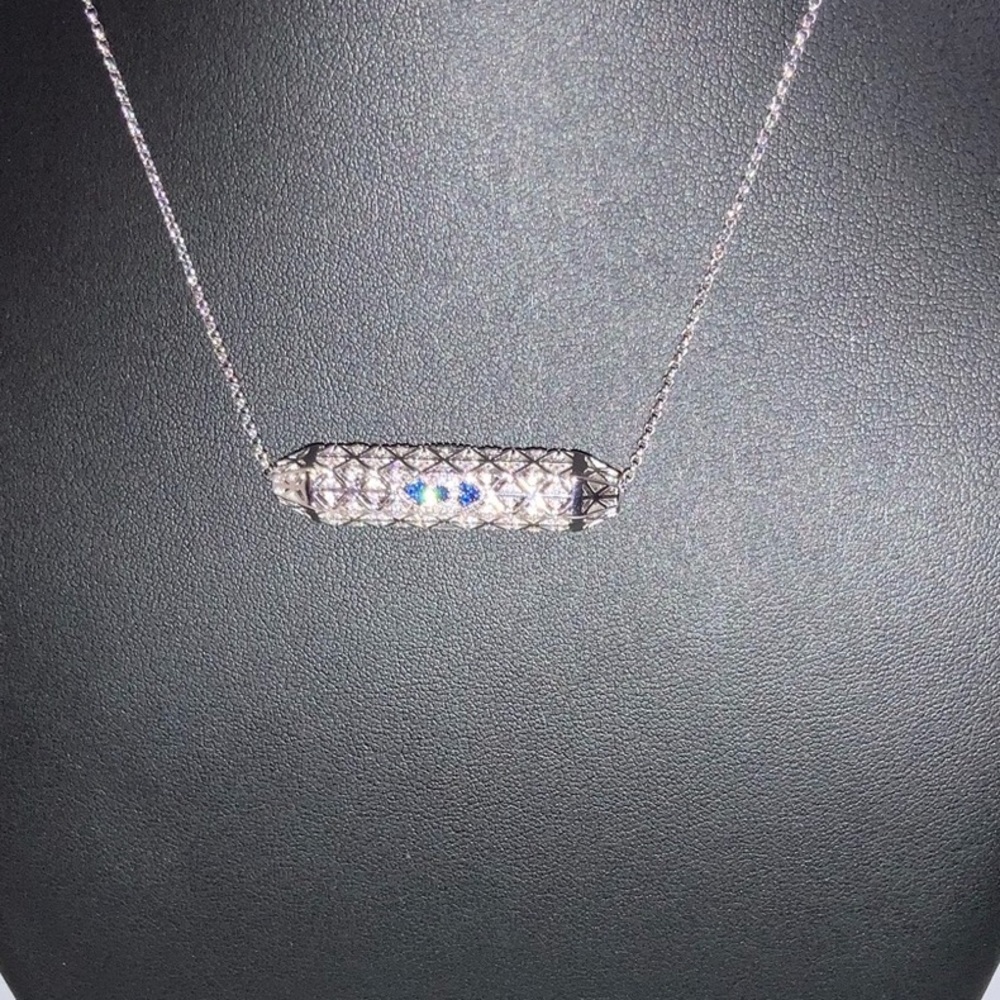 Evil Eye Spinner Necklace - Picture 10 of 15